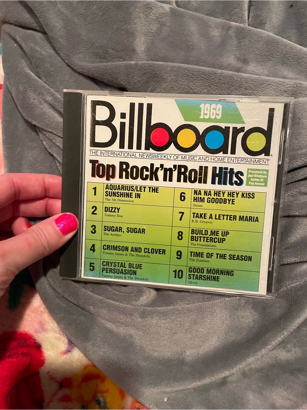 Vintage cd billboard 1969 top rock n roll hits